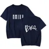 女性のTシャツk- nmixx ablum特大シャツヘーウォンスリルーンベイジュージンサマークルーネック半袖グラフィックティーkpop