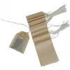 Coffee & Tea Tools Coffee Maker Tools 100Pcs 60 X 80Mm Brown Color Manila Paper Tea Bags Infuser Strainers With Strings No Bleach Drop Dh3Yi