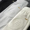 High End Brand Casual Spodnie do męskiej wiosny/lato oddychające proste spodnie na nogi dla męskich modnych luksusowych spodni sportowych 240217