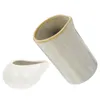 Set di stoviglie in stile europeo, lattina per latte, bianca, con manico, brocche per sciroppo in ceramica