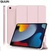 Tablet PC -fall Väskor för iPad 10: e 2022 Fall 10.2 8: e 9: e 7: e 2018 5: e 6: e generationens läderfodral för iPad Air 1 2 3 10.9 2 1 mini 4 5 Silicon Coverl240217