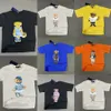 Детские футболки Поло для мальчиков и девочек Одежда с короткими рукавами с лацканами Дизайнерские футболки Детские летние рубашки Брендовые топы Молодежная поло для мальчиков и девочек Повседневные футболки W37F #