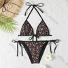 Mode kvinnor bikinis set damer sexig klar rem form baddräkter designers baddräkter strand sommarbad bär klädkvinnor badkläder biquin