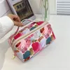 Cosmetic Bags Women Large-capacity Makeup Bag PU Leather Portable Travel Wash Toiletries Organizer Female Storage Handheld Box