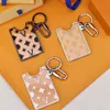 Porte-cartes de créateur Style Porte-clés Charme très personnel Porte-clés de voiture Hommes Femmes Mode Fleur Couple Porte-clés Pendentif Bijoux avec boîte-cadeau Louiselies Vittonlies