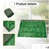 Couronnes de fleurs décoratives Tapis de gazon artificiel vert faux jardin synthétique paysage tapis de pelouse gazon bricolage micro décor de sol goutte otlvo