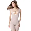 Kvinnors shapers postpartum Flat Siamese Corset Forming Body Suit Hips Up Budomen Shaper Wear Midje Magkontroll Underkläder