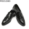 Kleid Schuhe Brogue Männer Herren Büro Leder Loafer Klassische Zapatos De Hombre Vestir Formale Coiffeur Ayakkabi