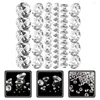 Vaser akryl diamanter strass smycken display dekor fyller bord konfetti juvelery