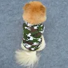 Cão vestuário camuflagem pequeno casaco moletom roupas para animais de estimação para chihuahua shih tzu filhote de cachorro gato pulôver cães animais de estimação roupas