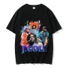 Herr t-shirt moderappare j cole roliga tshirt män sommar avslappnad man thirt hipster hip-hop tee shirt homme streetwear