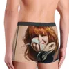 Mylene Farmer Boxer Shorts Men 3D Baskılı Erkek Breathbale iç çamaşırı külot brifing