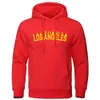 Sweats à capuche pour hommes Sweatshirts Los Angeles Californie Mode Lettre Imprimer Sweat à capuche Hommes Personnalité Vêtements décontractés Pull ample Streetwear Chaud Sweats à capuche de mode T240217