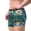 Underpants Cool Water Lilies Monet Boxers Shorts Male Stretch Streetwear Briefs Underwear