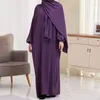 Casual Dresses Abaya Women Turkey Islam Arab Hijab Dress Muslim For Robe Femme Musulmane Kaftan Ramadan