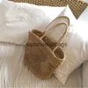 Schultertaschen, lässige Rattan-Damenhandtaschen, Korbgeflecht, hohle Umhängetaschen, Sommer-Strandkorb, Strohtasche, Bali, große Geldbörsen, große Kapazität, ToteH24217