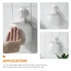 Flüssigseifenspender zur Wandmontage, Saugnapf, Shampoo, Spülung für Badezimmer