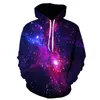 Herren-Kapuzenpullover, Galaxy-Landschaft, modischer Stil, 3D-gedruckt, Unisex-Pullover, Kapuzenpullover, lässige Sweatshirts, Street-Top-Trainingsanzug