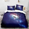 Sängkläder set galaxy himmel täcke täcker utrymme täcke täcke ultra mjuk stjärnkläder sängkläder set för barn tonåringar vuxna drottning full tvilling king size size