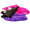 Stage Wear Silk Dance Props Fans 180x90cm Unisex 1 Pair Left Right Hand Belly Long Black Purple Rose Can Be Customized