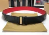 Ceinture de concepteur de haute qualité de luxe hommes femmes véritable lettre en cuir boucle ceintures accessoires de vêtements de mode ceinture avec boîte et sacs à poussière