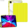 Tablet PC Cases Torby Smart Tablet Case Silikon TPU odporny na zarysowanie silikonowe i trwałe odporne na wstrząsy uchwyt ołówkowy dopasowanie do iPada Pro11/10.2/10.5/10.9/12.9L240217