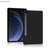 Tablet PC Cases Bags HUWEI Soft Case For Samsung Galaxy Tab S9 FE 10.9 SM-X510 X516B X516 Tablet for Tab S9 FE Plus S9+ Silicone TPU Shell Back CoverL240217