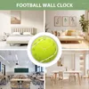 Wandklokken Basketbal Patroon Klok Voor Slaapkamer Decoratie Acryl Stille Pointer Home Decor Horloge Jongens Gift