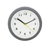 Wall Clocks Bathroom Clock With Suction Cup Waterproof For Living Room Home