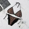 Moda Donna Bikini Set Donna Sexy Trasparente Forma cinturino Costumi da bagno Designer Costumi da bagno Spiaggia Estate Costumi da bagno Abbigliamento Donna Costumi da bagno Biquin