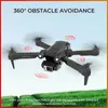 Drones TYEC XK E84 Drone double caméra Mode de maintien élevé pliable Mini télécommande réseau sans fil photographie aérienne quadrirotor Toy2023 YQ240217