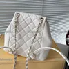 Mulheres mini designer mochila com caviar couro diamante treliça ouro ferragem rua casual saco de compras viagem moeda bolsa luxo bolsa mala pochette