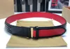 Ceinture de concepteur de haute qualité de luxe hommes femmes véritable lettre en cuir boucle ceintures accessoires de vêtements de mode ceinture avec boîte et sacs à poussière