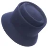 Berets Lawliet Mulheres Lã Feltro Helix Coroa Assimétrica Casamento Fedora Cloche Bucket Chapéu Base Fazendo Fornecimento Millinery T399