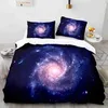 Sängkläder set galaxy himmel täcke täcker utrymme täcke täcke ultra mjuk stjärnkläder sängkläder set för barn tonåringar vuxna drottning full tvilling king size size