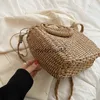 Bolsas de ombro palha soulder para mulheres verão casual tecido crossbody saco cesta viagem beac feminino raan bolsa e andbags bolsah24218