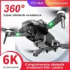 Дроны Новый RG101 MAX GPS RC Drone 6K Профессиональная двойная HD-камера FPV 3 км Аэрофотосъемка Бесщеточный двигатель Складная игрушка-квадрокоптер YQ240217