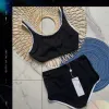 Projektantka Bikini Dwuczęściowe bikini z alfabetem strój kąpielowy kryształowy lato letni fen stroju stroju kąpielowego luksusowy strój kąpielowy trzypunktowy zestaw strojów kąpielowych kobiet