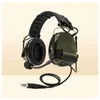 Hörlurar hörlurar tac-sky comtac avtagbart pannbandsile öronmuffs brusreducering Taktisk III 2211018668320 Drop Delivery Elec Dhick