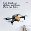 Drony profesjonalne unikające przeszkody 5G Fotografia lotnicza przepływ optyczny ESC mini dron new0k GPS HD Dual Camera Quadcopter RC 8000M YQ240217