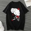 T-shirt da uomo 2024 T-shirt Kimetsu No Yaiba Nezuko Kamado Summer Tee Harajuku Tops Demon Slayer Anime Manga Shirt per donna Uomo Abbigliamento