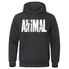 Sweats à capuche pour hommes Sweats à capuche pour hommes ANIMAL Print Sportswear Sweatshirts 2023 Automne Hiver Haut en coton Mode Qualité Mâle Vêtements Casual Pull T240217