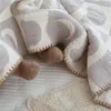 Battaniyeler süper yumuşak tuhaf kapak battaniye karikatür nefes alabilen atış yüksek kaliteli pamuklu kanepe nap ekose de marque