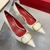 Women Sandals High Heels Designer Shoes Genuine Leather Nude Black Shiny Patent Leathers 6cm 8cm 10cm Thin Heel Woman Pumps with Red Dust Bag 35-44