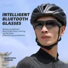 Utomhus Eyewear West Cykling Smart Bluetooth Glasögon Hörlurar Audio Calling Solglasögon Sport Stereo Headsets Musik UV400 Cykling