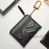 Unisex Cow Leather Key Pouch med Keyring Mini Wallet - Coin Credit Card Holder i 5 färger Inkluderar presentförpackning Ursq