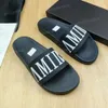 Designer Slides Mens Slippers Bag bloom flowers printing leather Web Black shoes Fashion luxury summer sandals beach slide