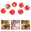 Party Decoration Decoraciones Para Pasteles Simulation Three-dimensional Fruit Resin Crafts Charms