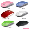 Mouse Mouse wireless 2.4G Ricevitore USB ottico 1200 Dpi Mouse Bluetooth 3D per computer portatili PC Desktop Computer a casa Ufficio Drop Delivery C Dhf6H