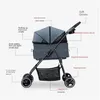 Autostoelhoezen voor honden Autostoel voor honden Ers Huisdier Kat Kinderwagen Draagtas Opvouwbaar Geboren baby Pl Cart Vierwiel Transporter Travel2526 Drop Deli Dhk6P